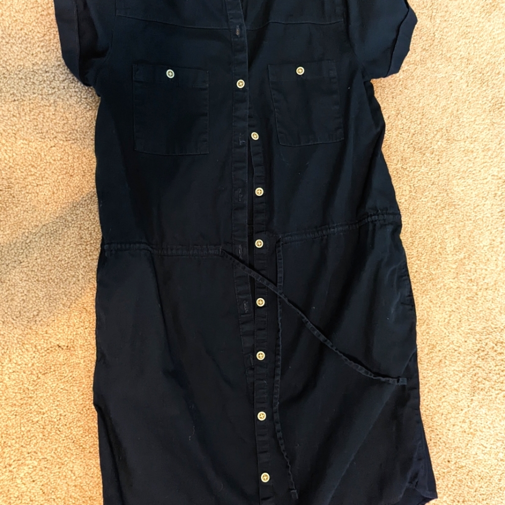 Women's button down dress